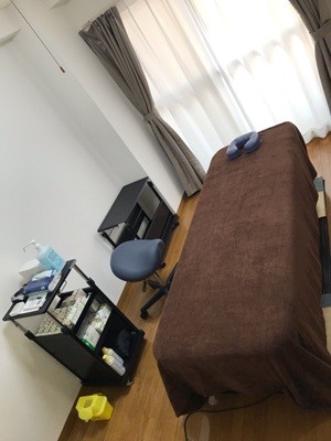 施術室内部